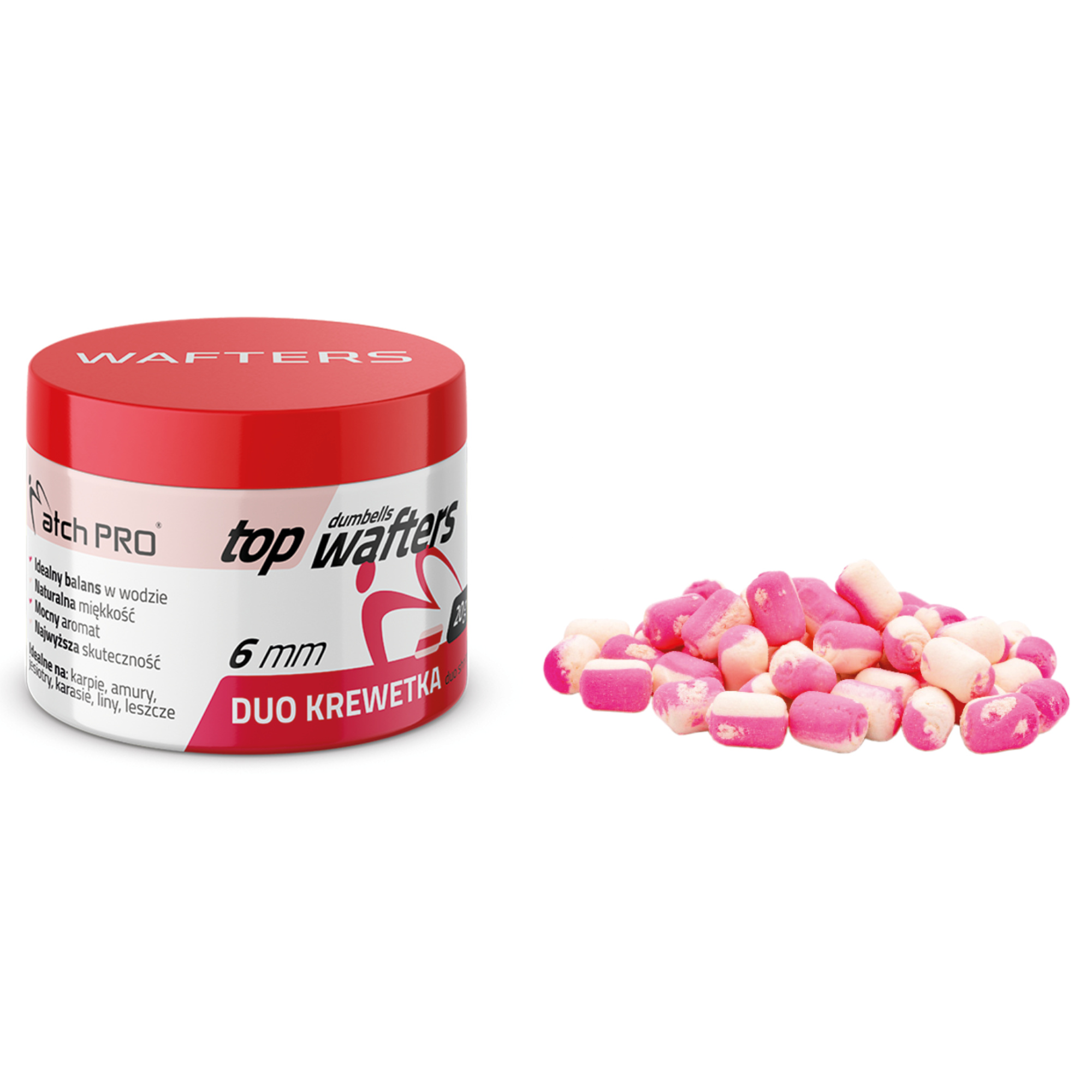 Kulki MatchPro Wafters Duo Dumbells Duo SHrimp 6mm 20g