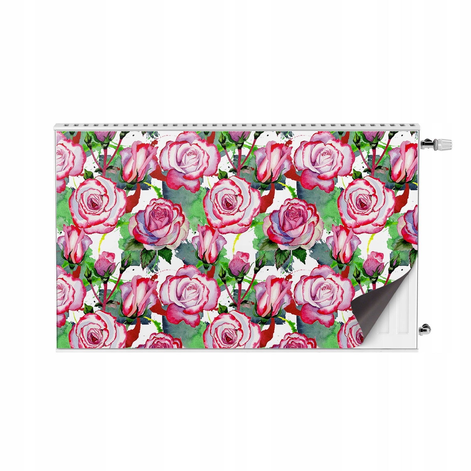 Magnet na radiátor 100x60 stylový Růže obrysový obraz