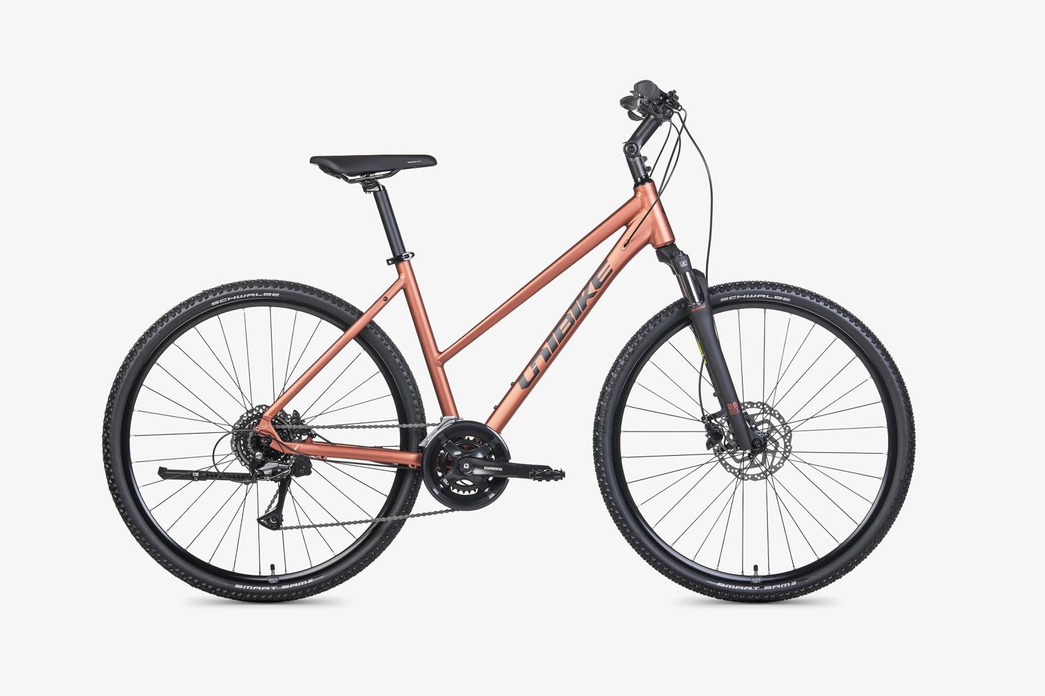 Rower Crossowy Unibike Flash D-19/28 brandy, damski