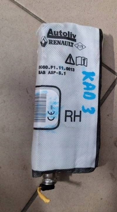airbag luft seitlich sitz rechts seite Renault Kadjar 985H08138R