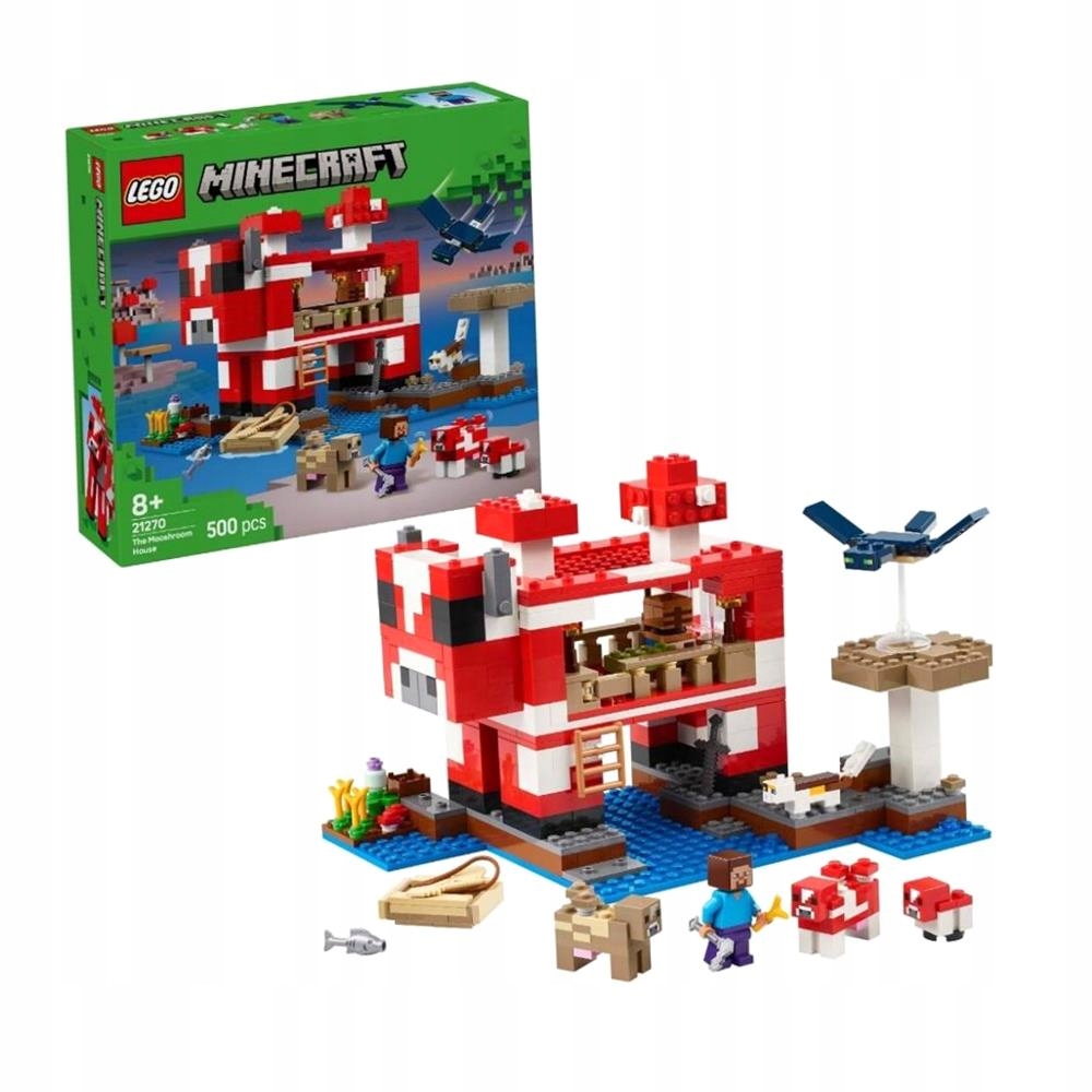 LEGO(R) MINECRAFT 21270 DOM GRZYBOWEJ KROWY