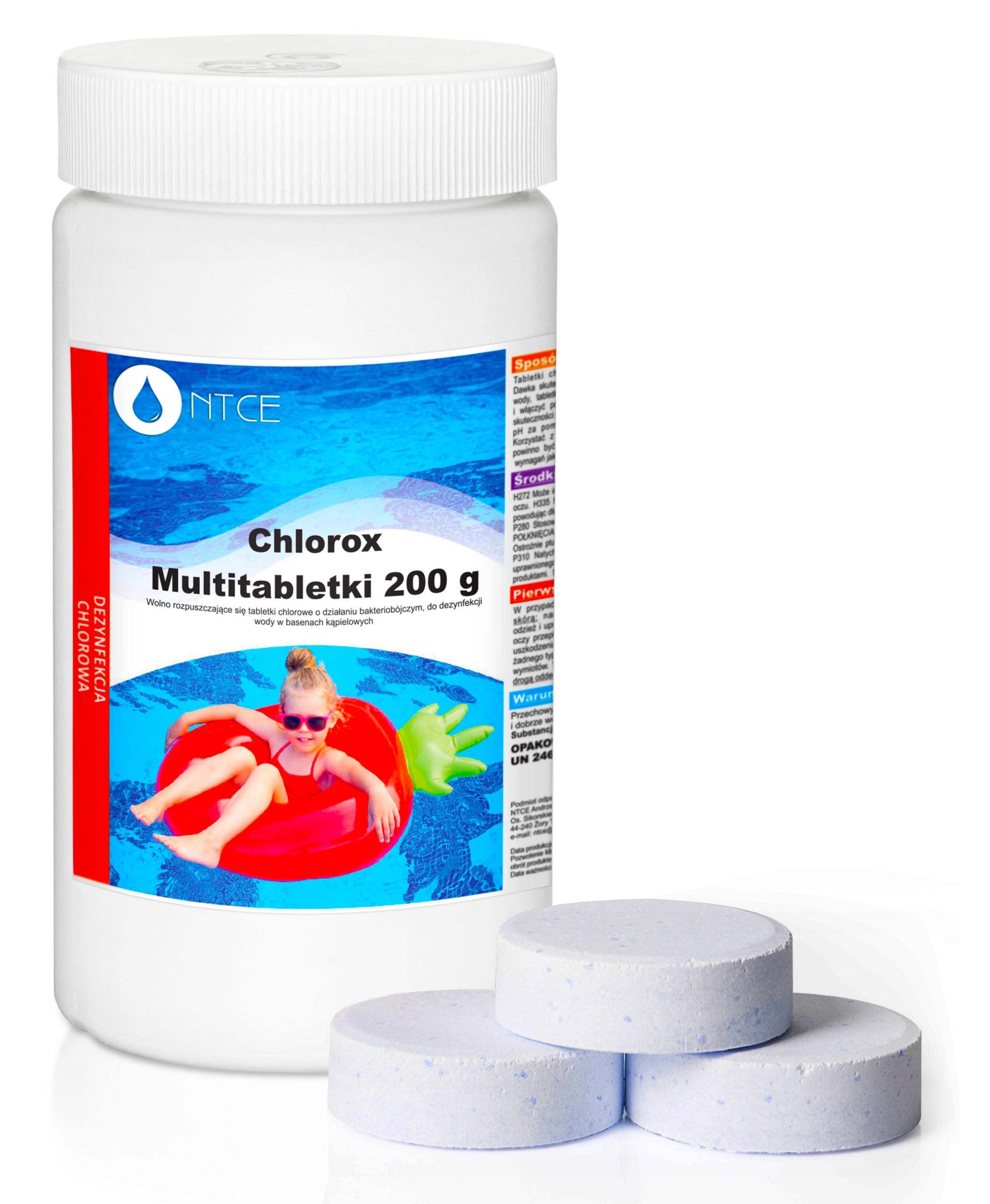 

Chlor Do Basenu Tabletki Multifunkcyjne 200g 1kg