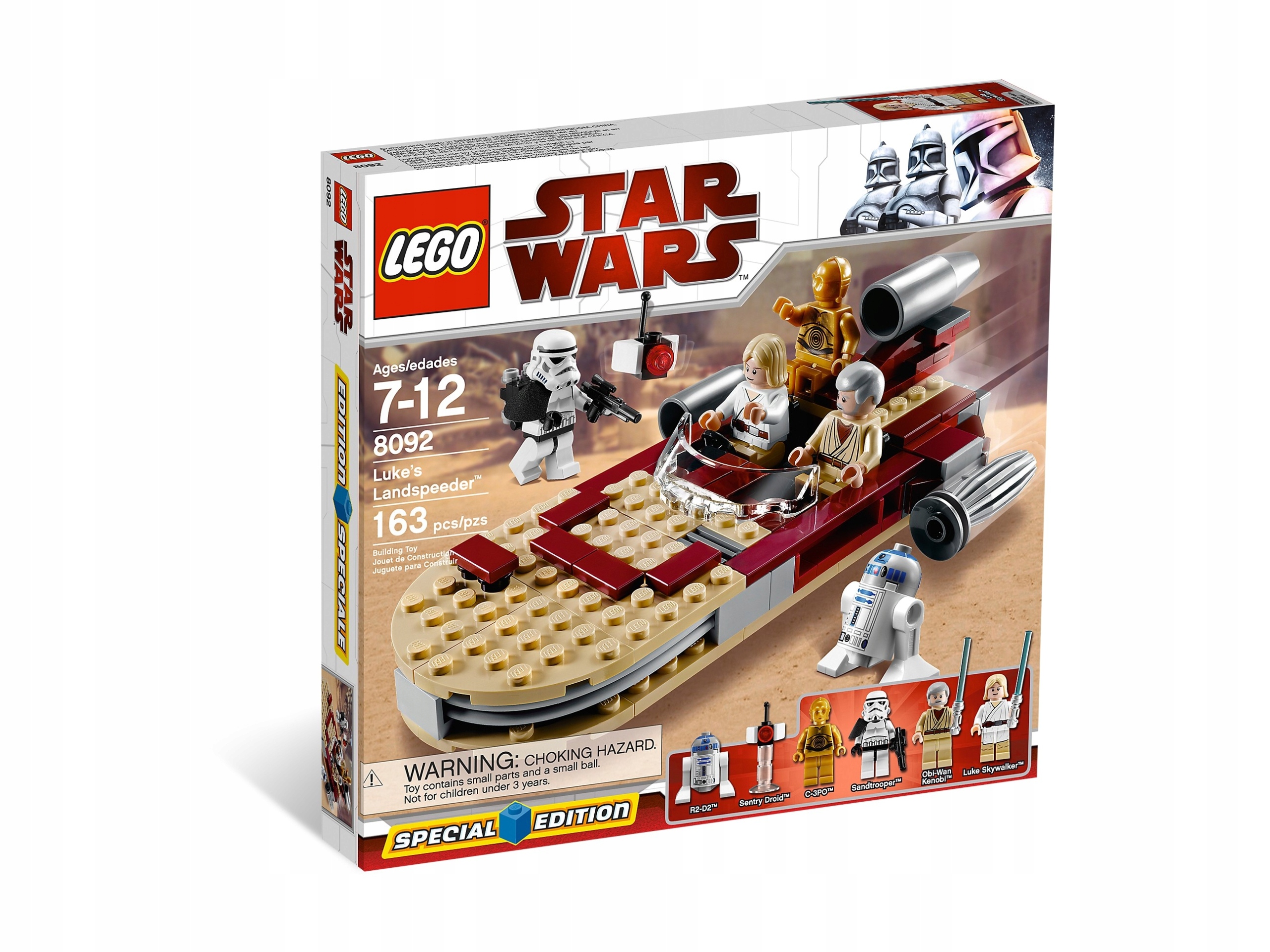 Lego Star Wars 8092 Lukeův pozemní rychlík Nové