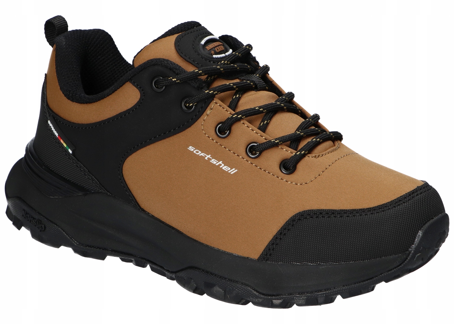 American Club HL221 Originální Trekové Sportovní Boty Softshell Camel 37