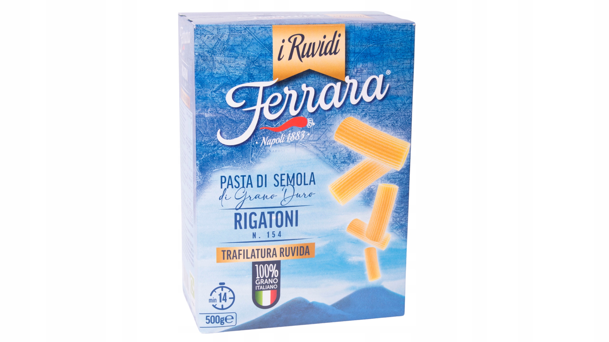 Těstoviny Ferrara 500G Rigatoni a Ruvidi Bronzo