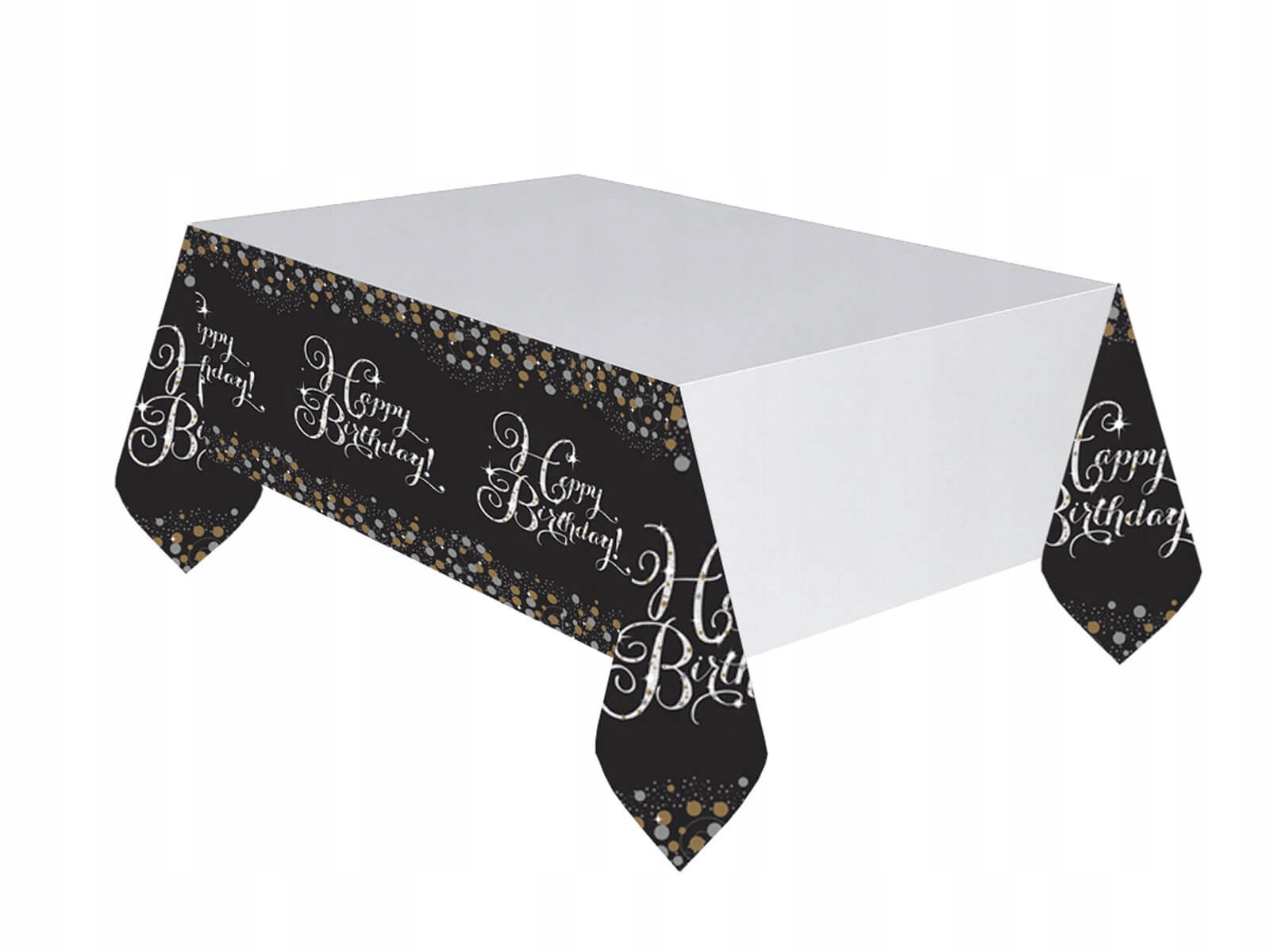 

Obrus na urodziny Happy Birthday 137x259cm 1szt