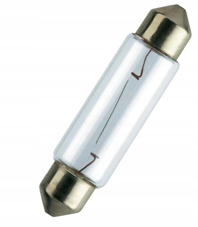 Żarówka Rurka 5W SV8.5 12V Samochodowa Tradycyjna 36 mm x1 szt do tablicy