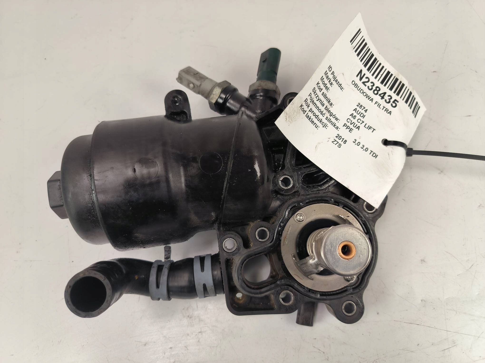 Obal filtra oleja 059115389 AUDI A6 C7 LIFT