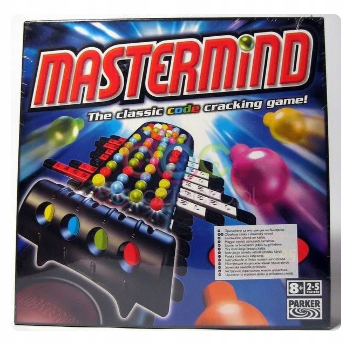 Gra Mastermind Hasbro logiczna planszowa /j