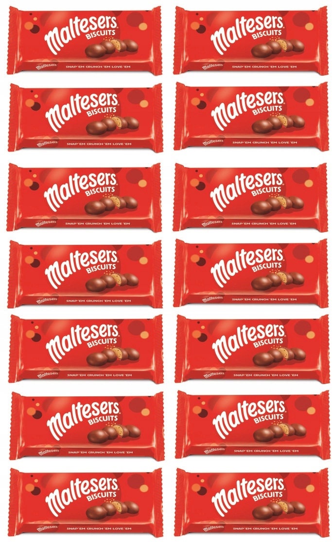 14x 110g Maltesers Biscuits ciastka Karton