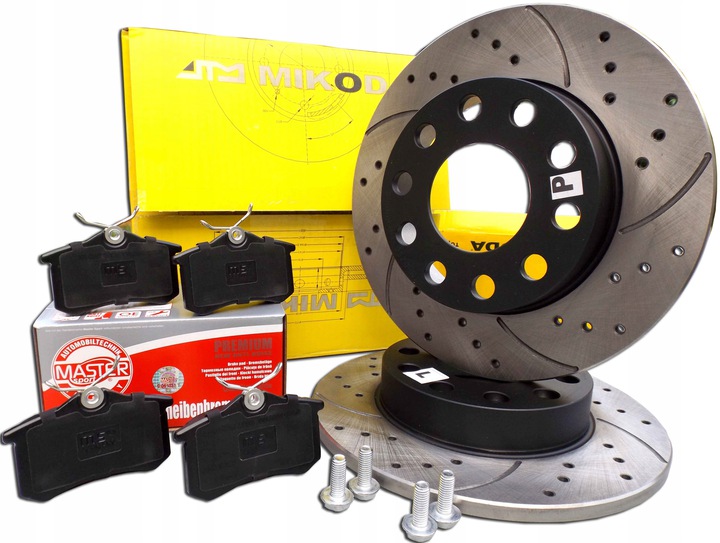 TARCZE KLOCKI TYL Do Audi A3 8P Golf 5 Octavia II