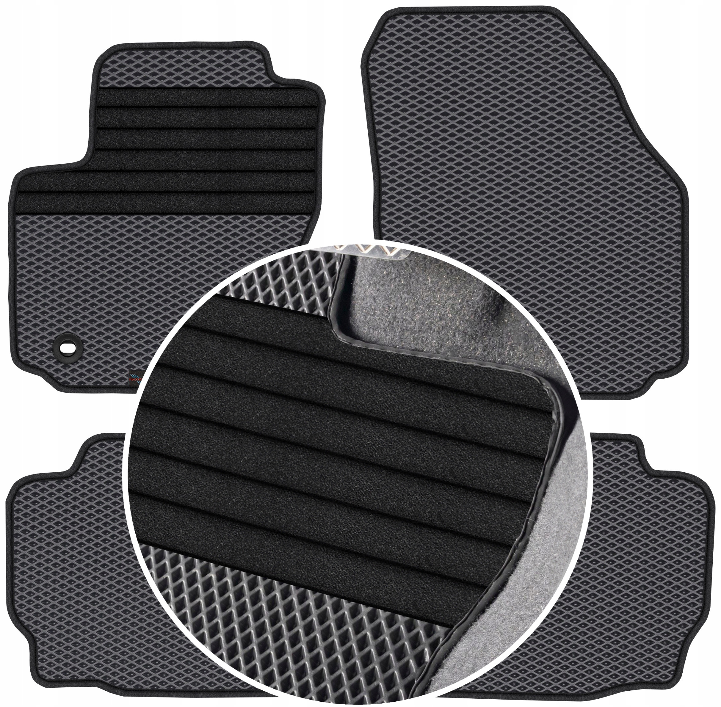 Ford Mondeo MK4 2007-2012 Gumové rohože Eva Eternity Posilnenie XXL