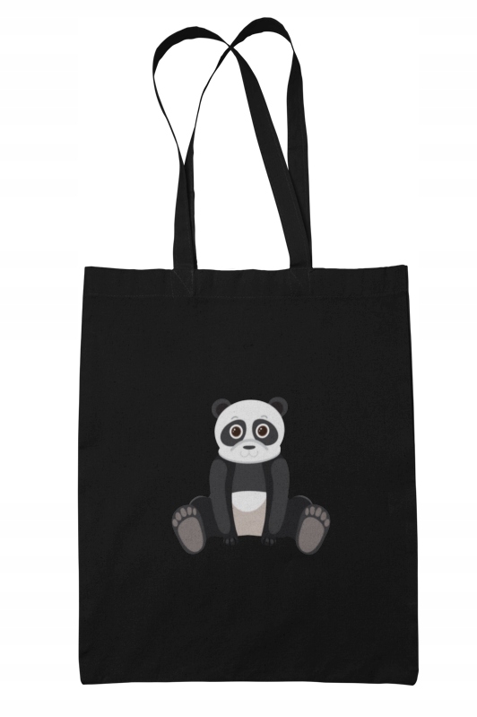 

Torba Panda na zakupy Zwierzęta Czarna 6