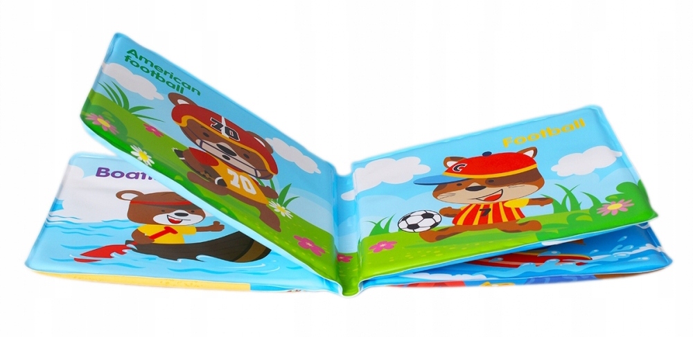 Książeczka do kąpieli miękka z piszczałką Sport Kod producenta 34979