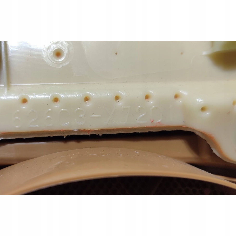 Lexus RC 2019 rear part side right side / upholstery door tylnych