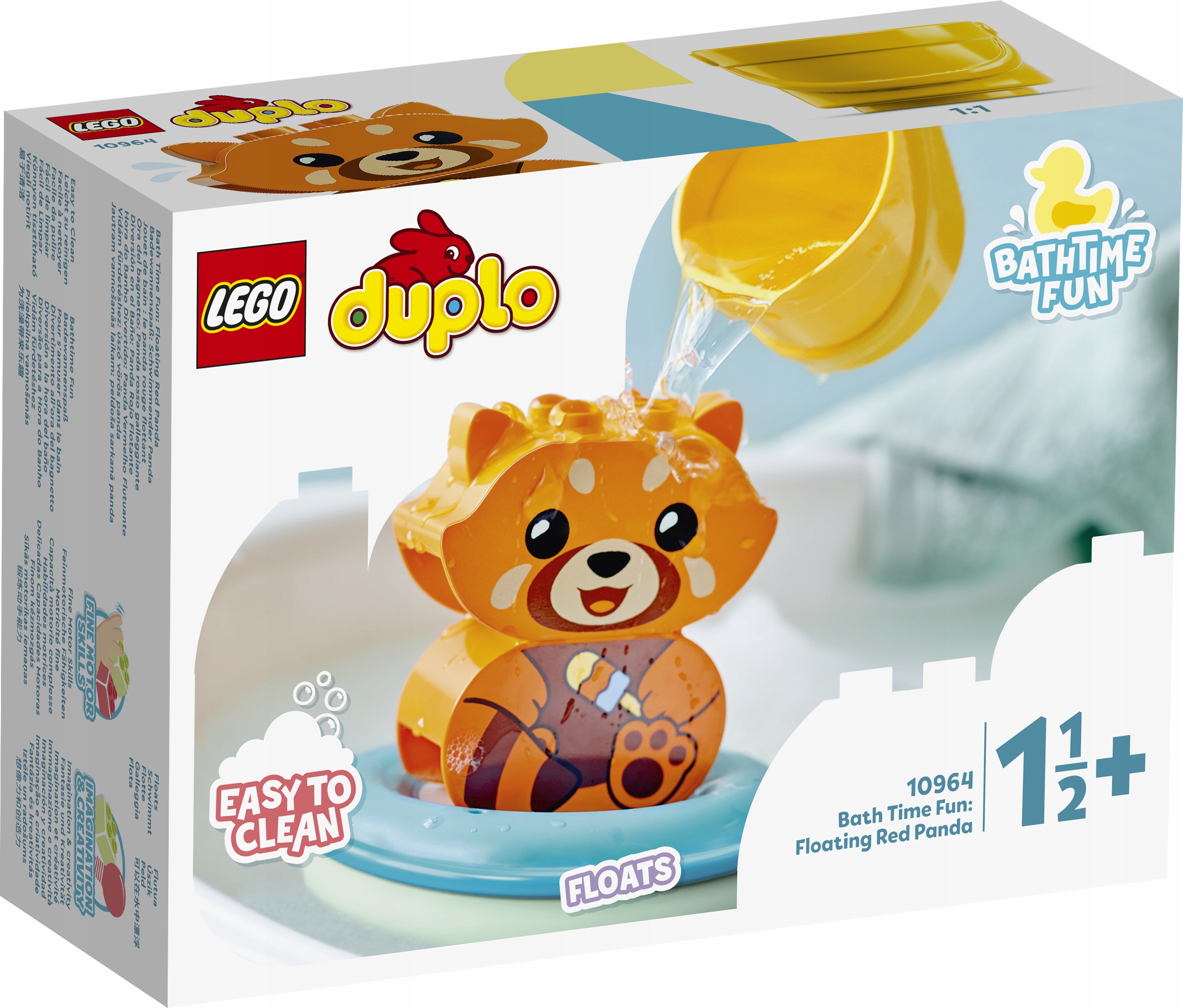 

Lego Duplo Zabawa w kąpieli: pływająca panda 10964