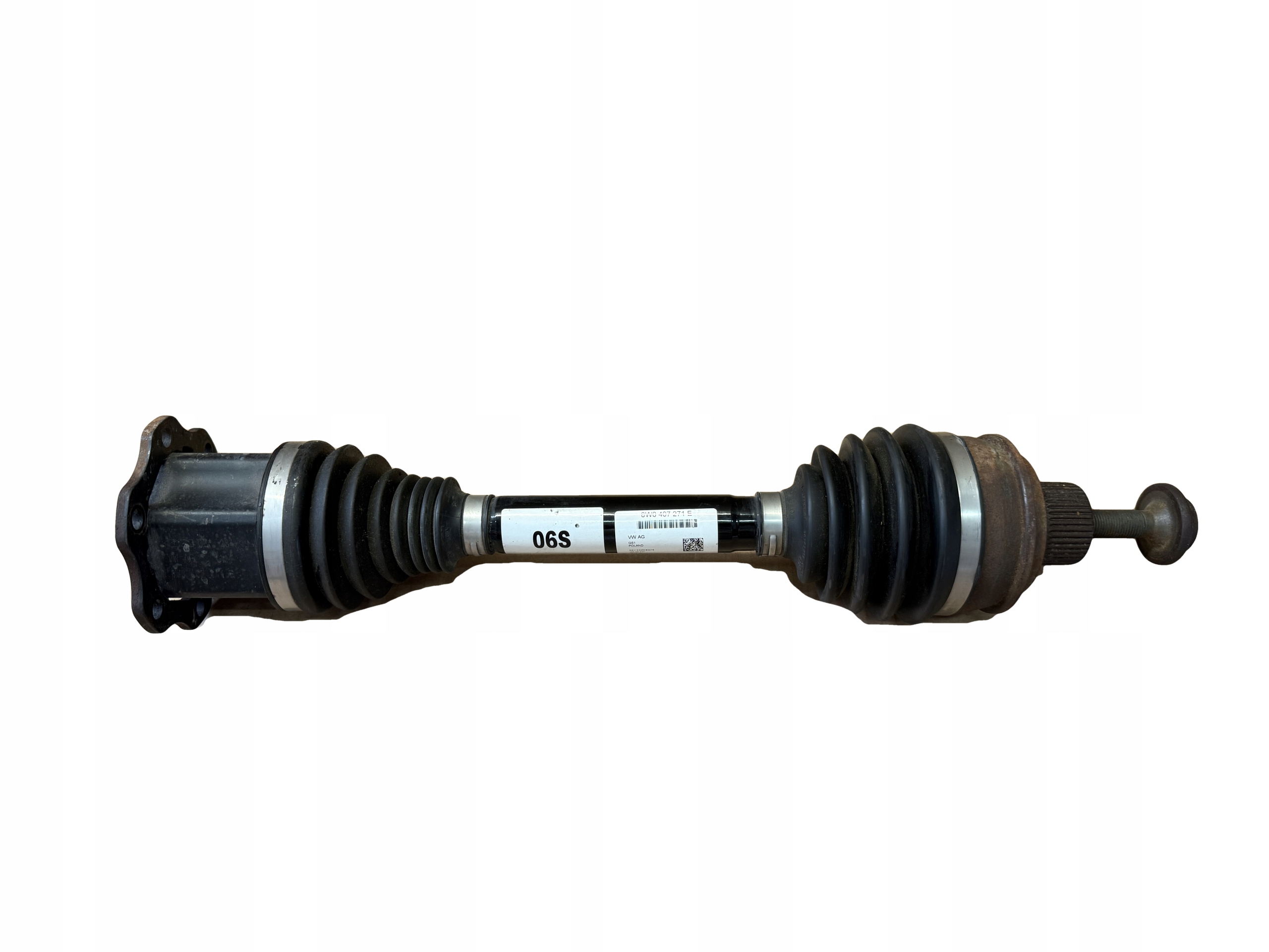 AUDI A4 A5 8W B9 semi-axis front 8W0407271E