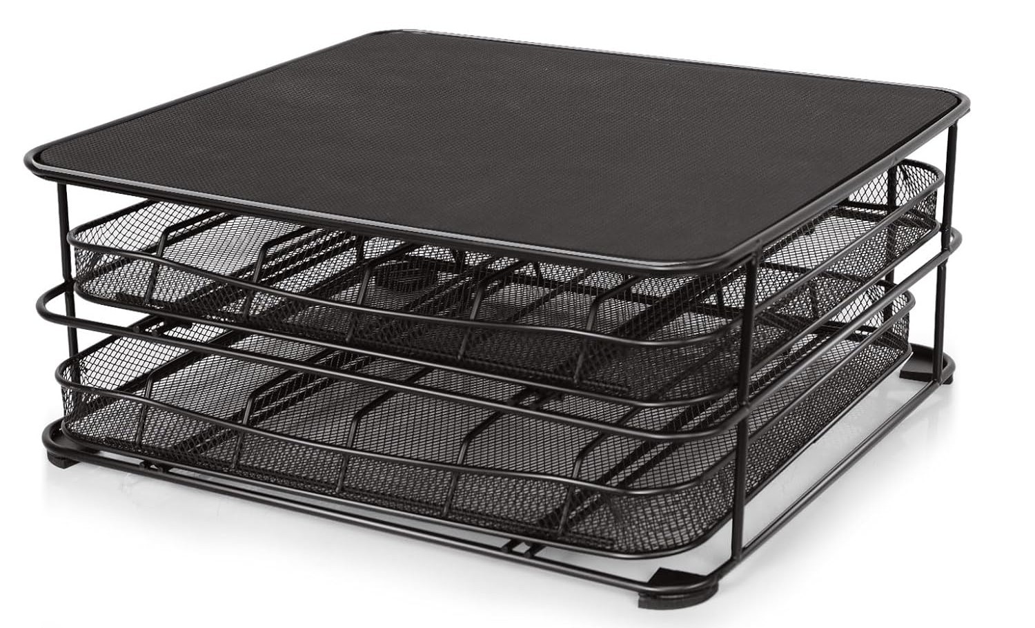 Szuflada organizer pod ekspres czarny metalowy