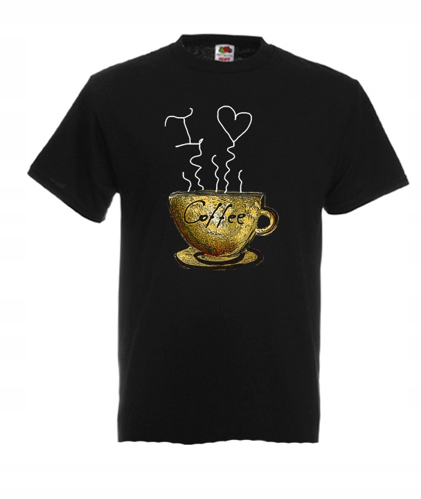 

XXXL Koszulka Męska Kawa Coffee Espresso Latte