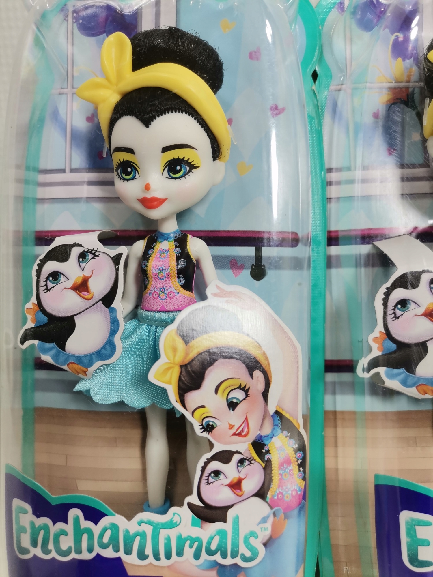 ENCHANTIMALS LALKA BALETNICA PENGUIN PREENA Efekty brak