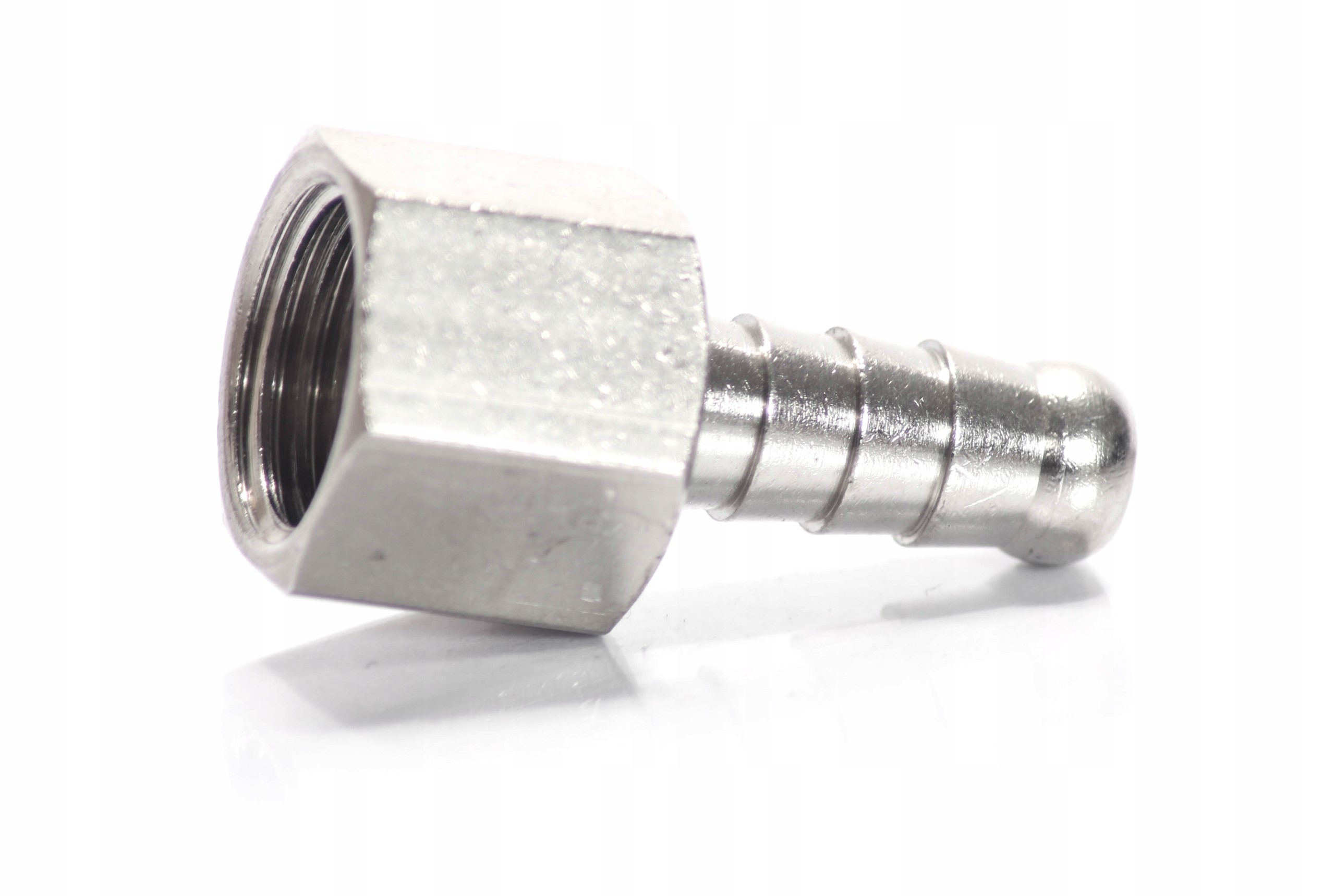 

Króciec Złączka Choinka Na Wąż 6 MM 1/4 Gwint Wew