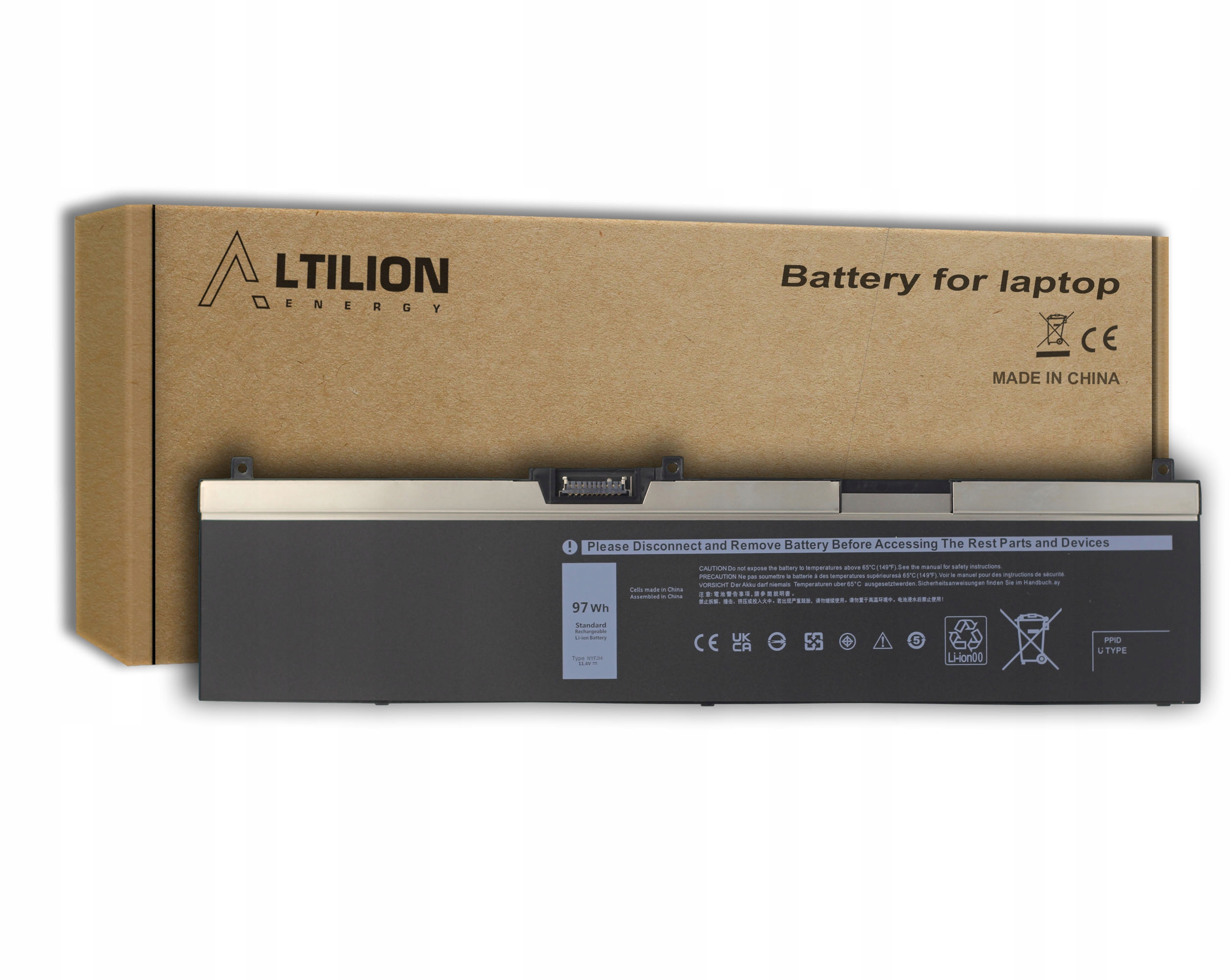 Baterie Altilion Energy Nyfjh kompatibilní s Dell