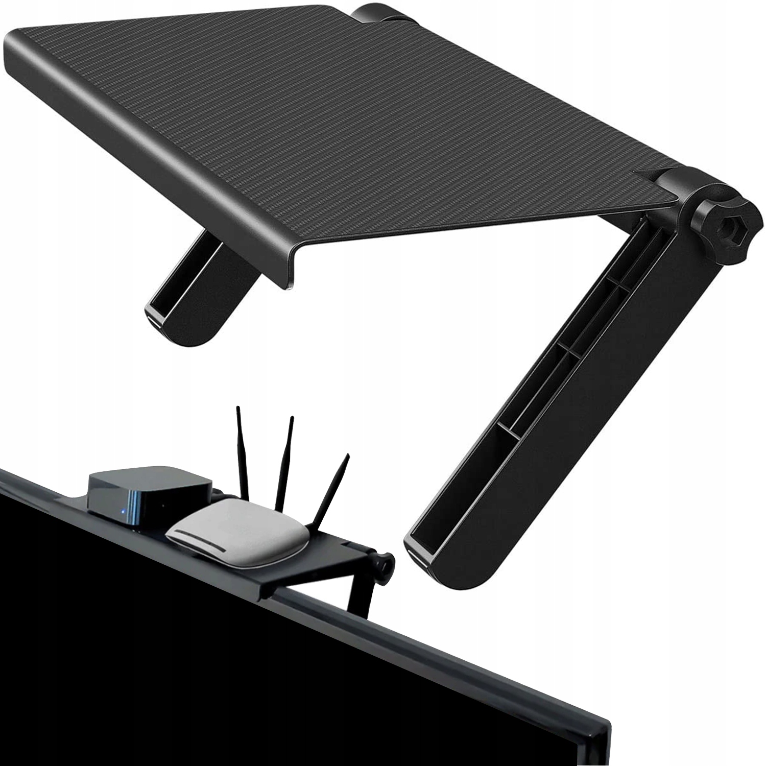 

Półka Nakładana Na Monitor Tv Uchwyt Dekoder Dvb-t