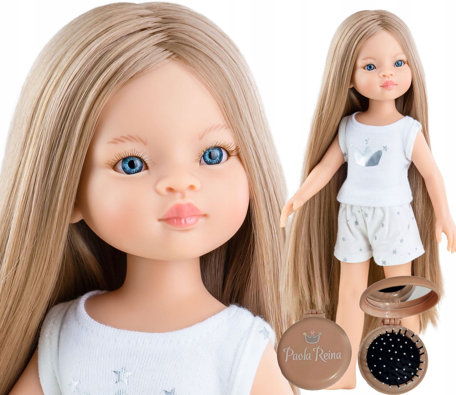 

Paola Reina Hiszpańska Lalka 32cm 13208+szczotka