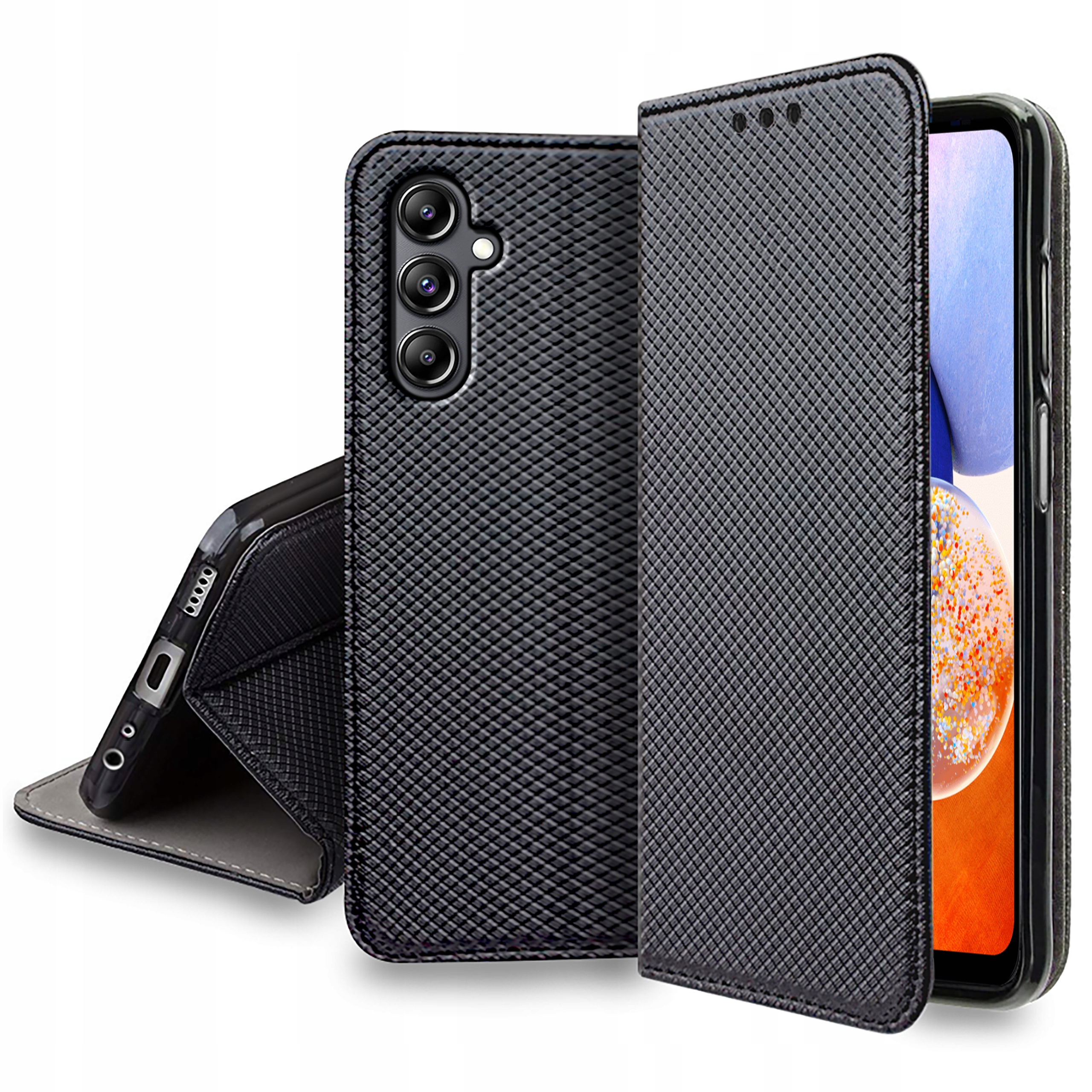 

Etui do Samsung Galaxy A14 5G Smart Magnet +szkło