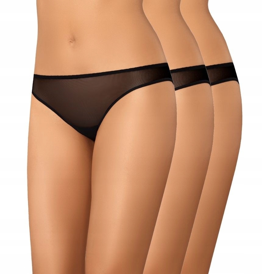 

Wielopak majtek siateczkowych Agil czerń M