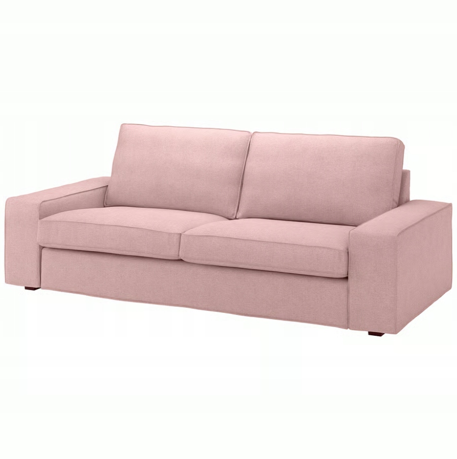 Ikea Kivik Pokrytie 3-miestnej pohovky, Gunnared svetloružová