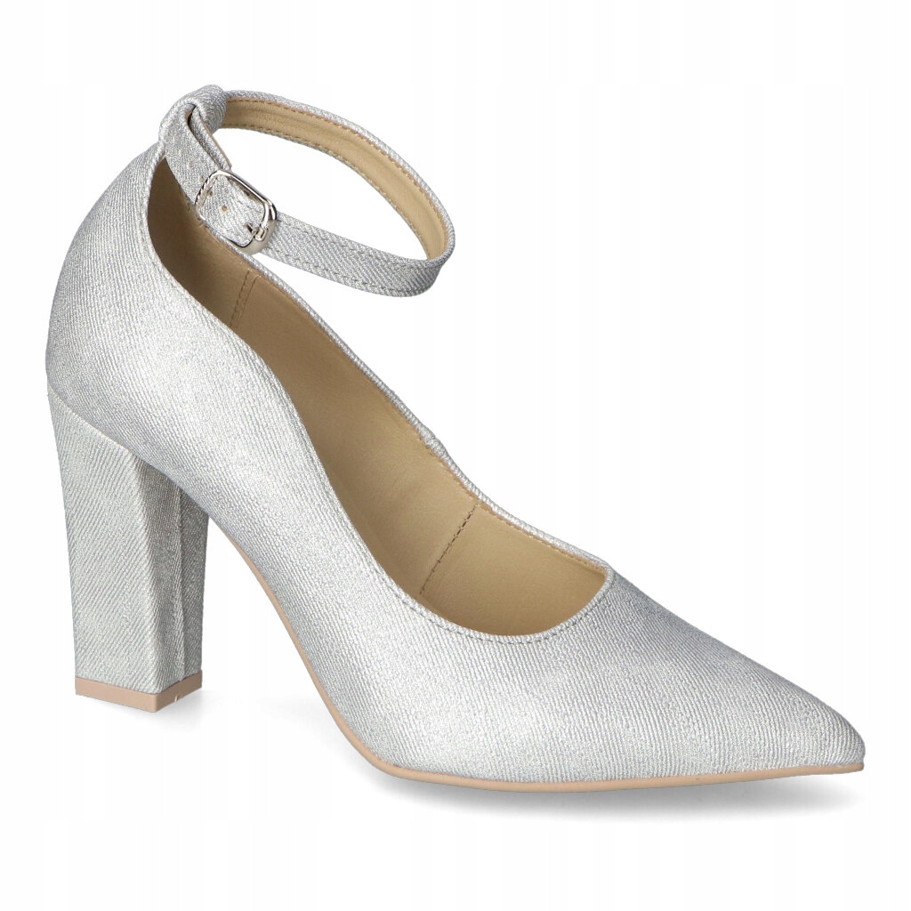 Boty Kamex-But Stříbrné Maroko Kožené 38