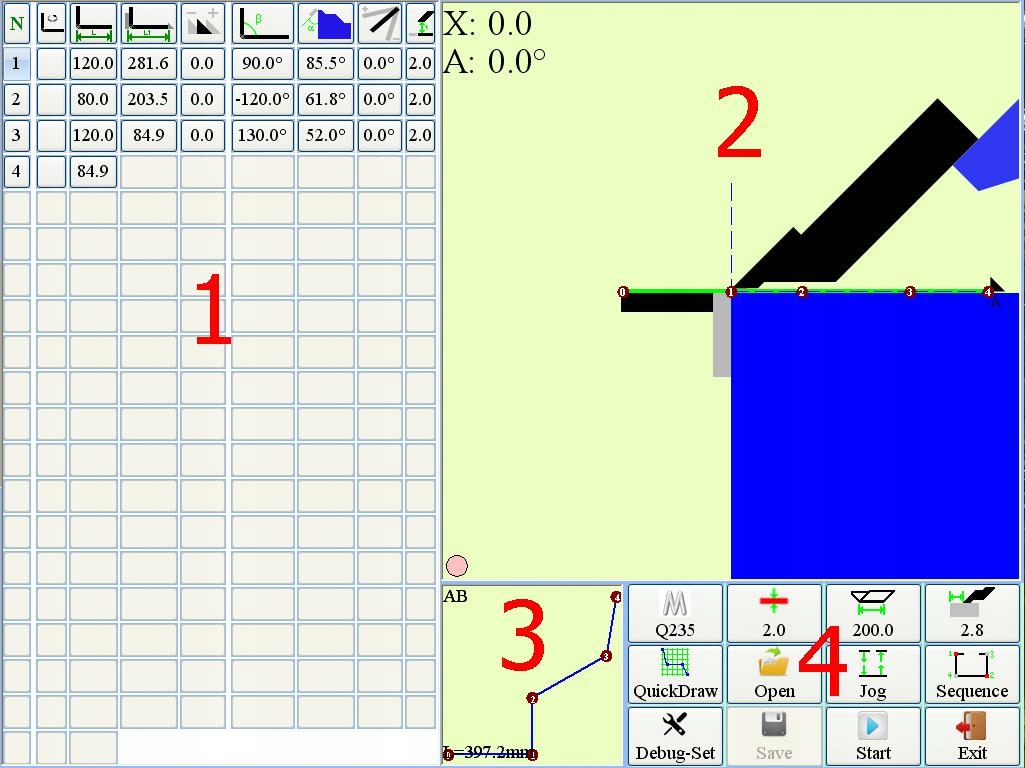 ZAGINARKA SEGMENTOWA 2x3000 STEROWNIK 2D Marka Zenith