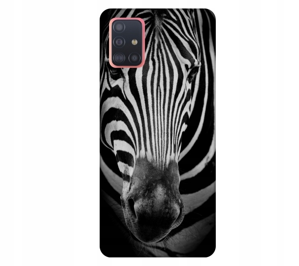 

Etui pokrowiec do Samsung Galaxy A51 Zebra zwierze