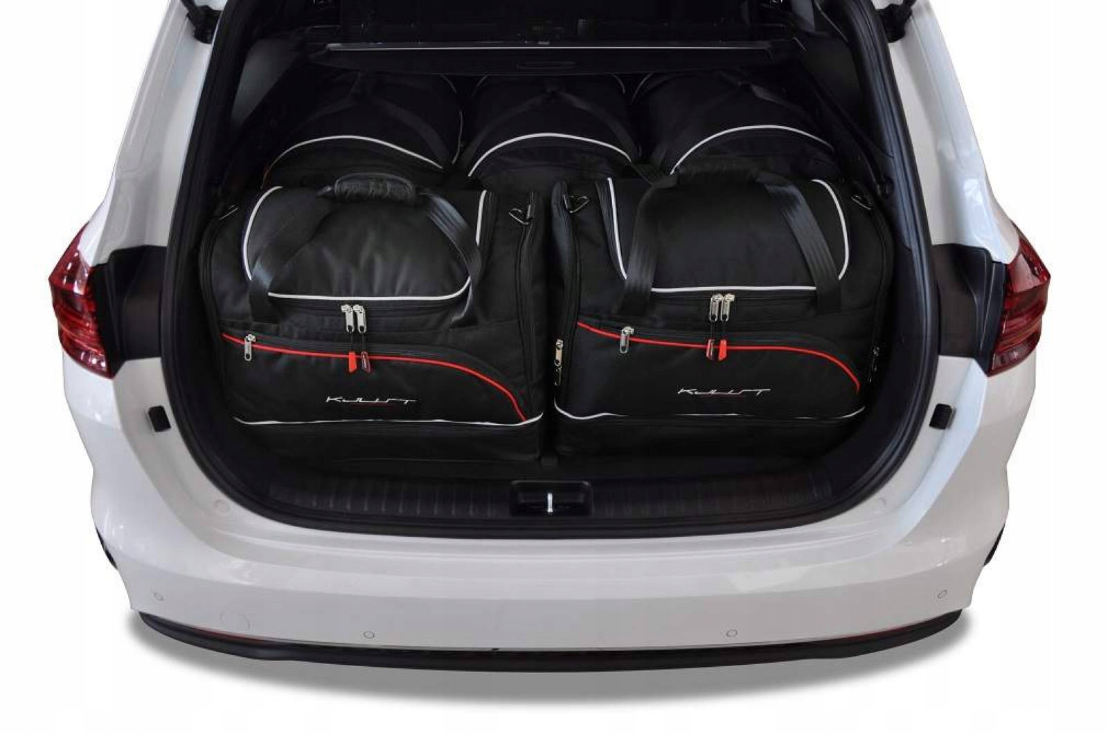 J&j Automotive Sada 5ks cestovných tašiek Sport pre Kia Cee'd Kombi 2018+