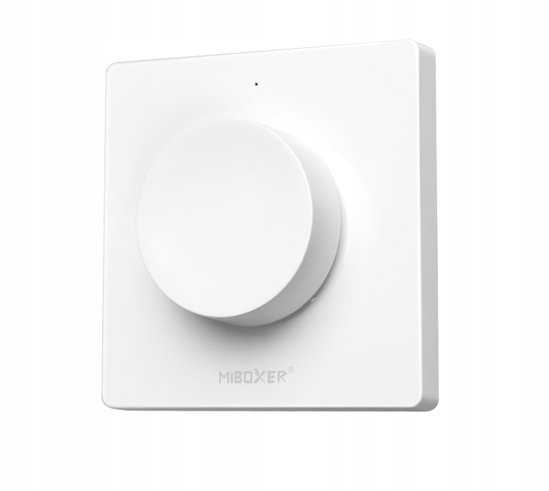 Pilot naścienny ściemniacz LED MiBoxer K1 biały