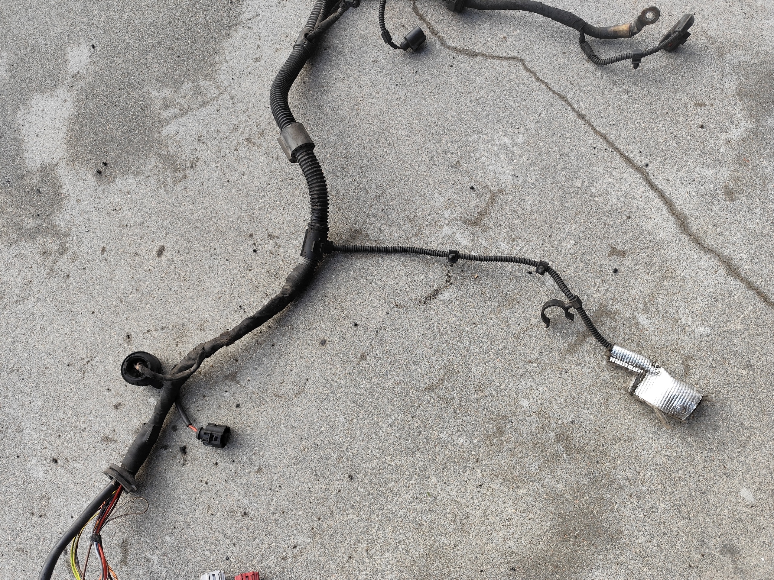 bundle wiring electrical of the engine 2.0 TDI VW 7E0971072NK