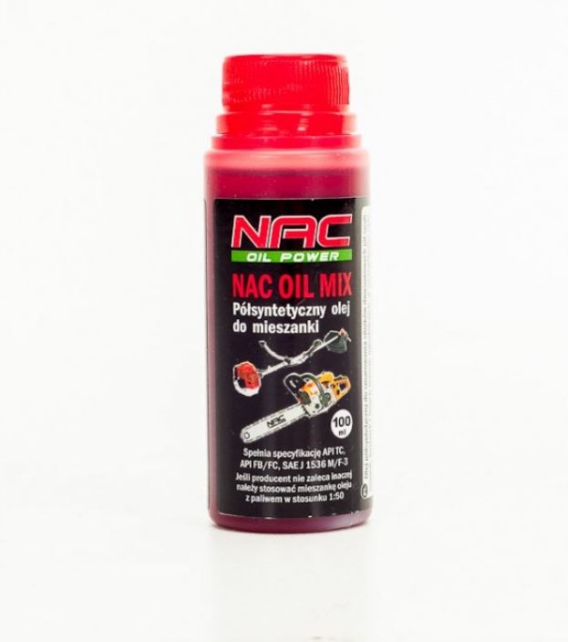 

Olej do mieszanki Nac 100ml półsyntetyk piły kosy