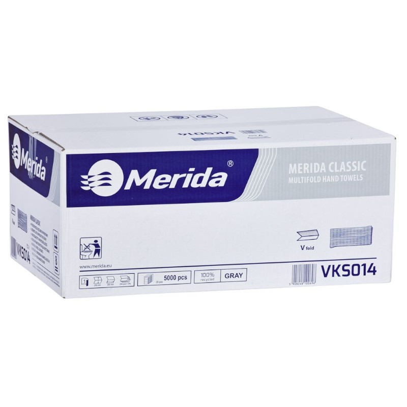 

Merida Ręczniki Papierowe Zz Szare 5000 Szt VKS014