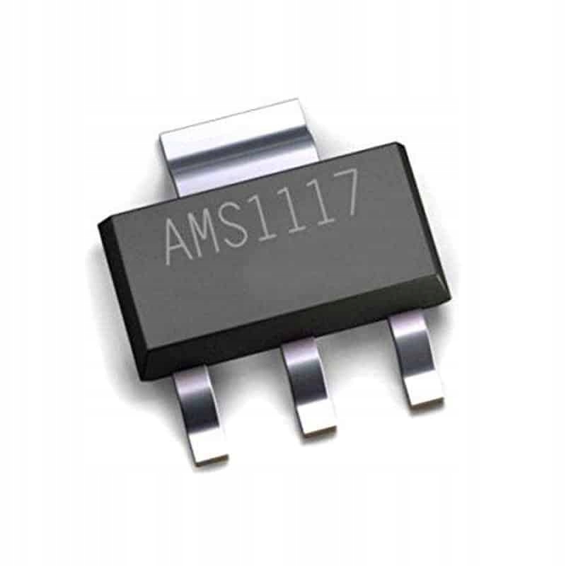 

Stabilizator napięcia AMS1117-3,3V SOT223(5 sztuk)