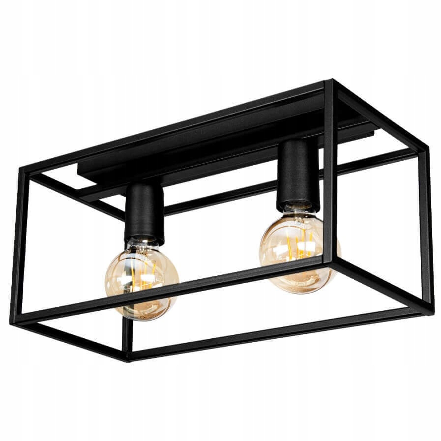 Horus Lampa Sufitowa Oprawa Nowoczesny Żyrandol Industrial Loft E27 Led