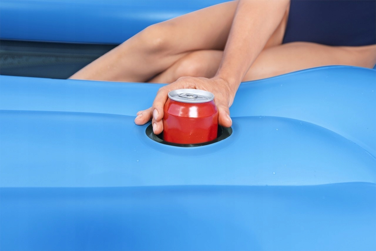 WYSPA HYDRO-FORCE + ZJEŻDŻALNIA 376X311CM BESTWAY Kod producenta 43728