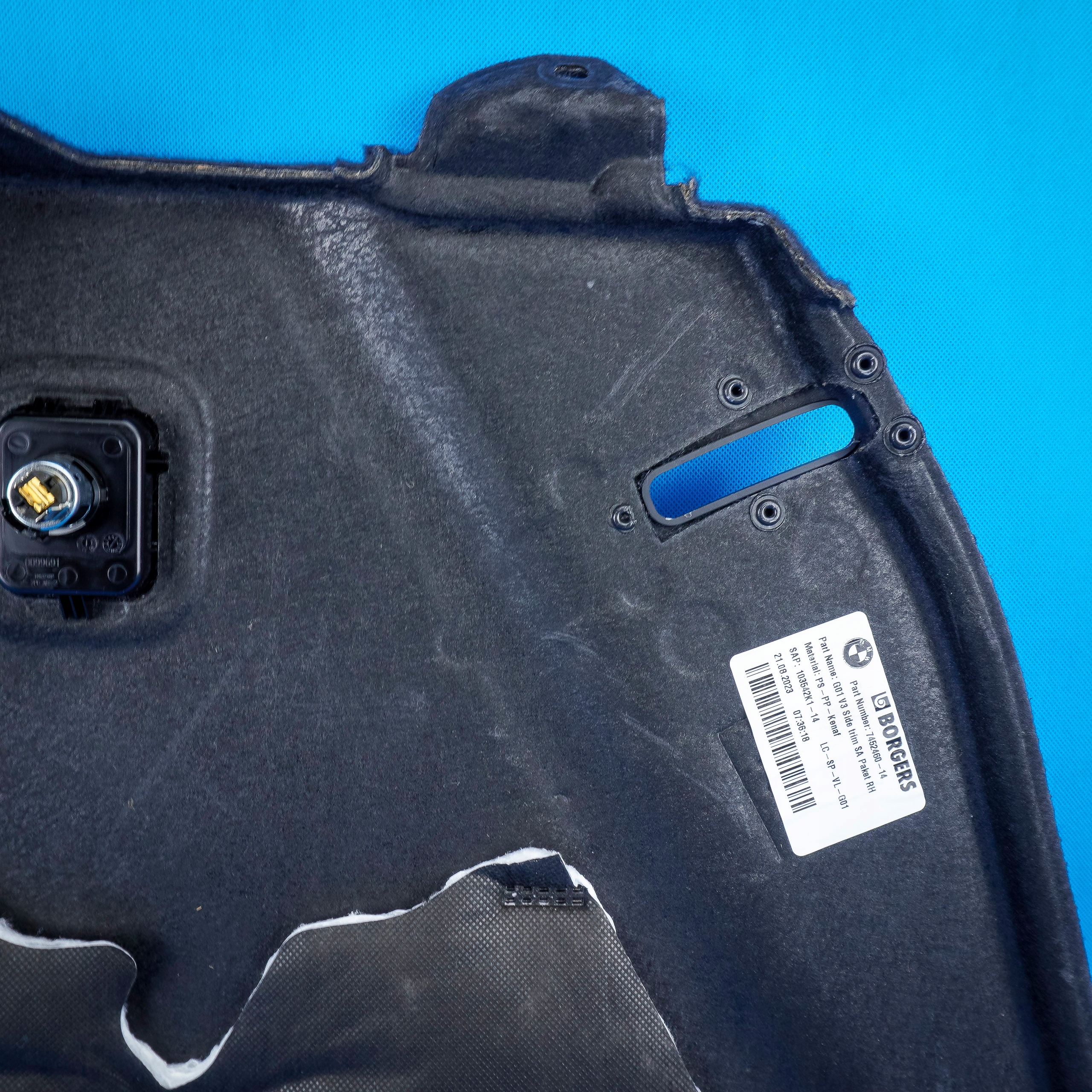 boot upholstery right BMW X3 G01 51477452460 7452460