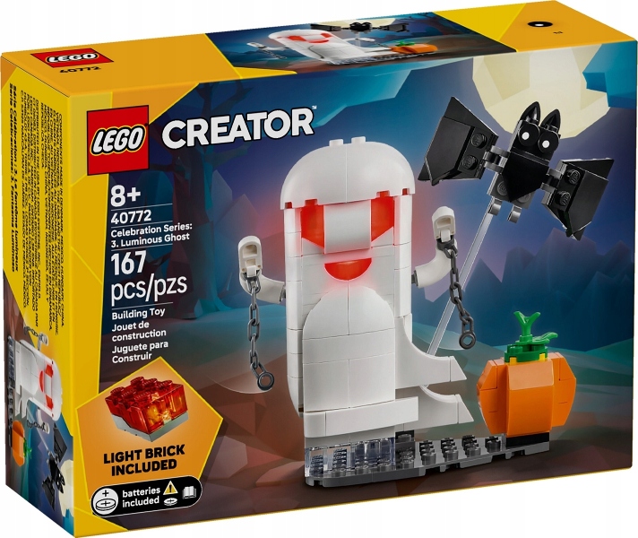 Lego Sada 40772 Creator Příležitostná série: Svítící duch 1 ks N