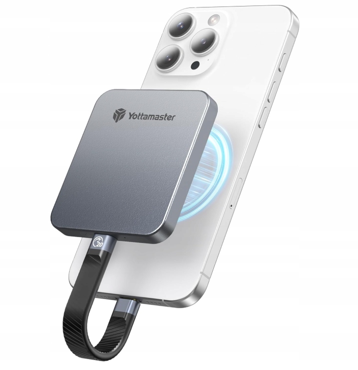 Yottamaster 512 Gb přenosný Ssd disk s Magsafe, až 2000 MB/s, Usb 3.2 Gen 2x2