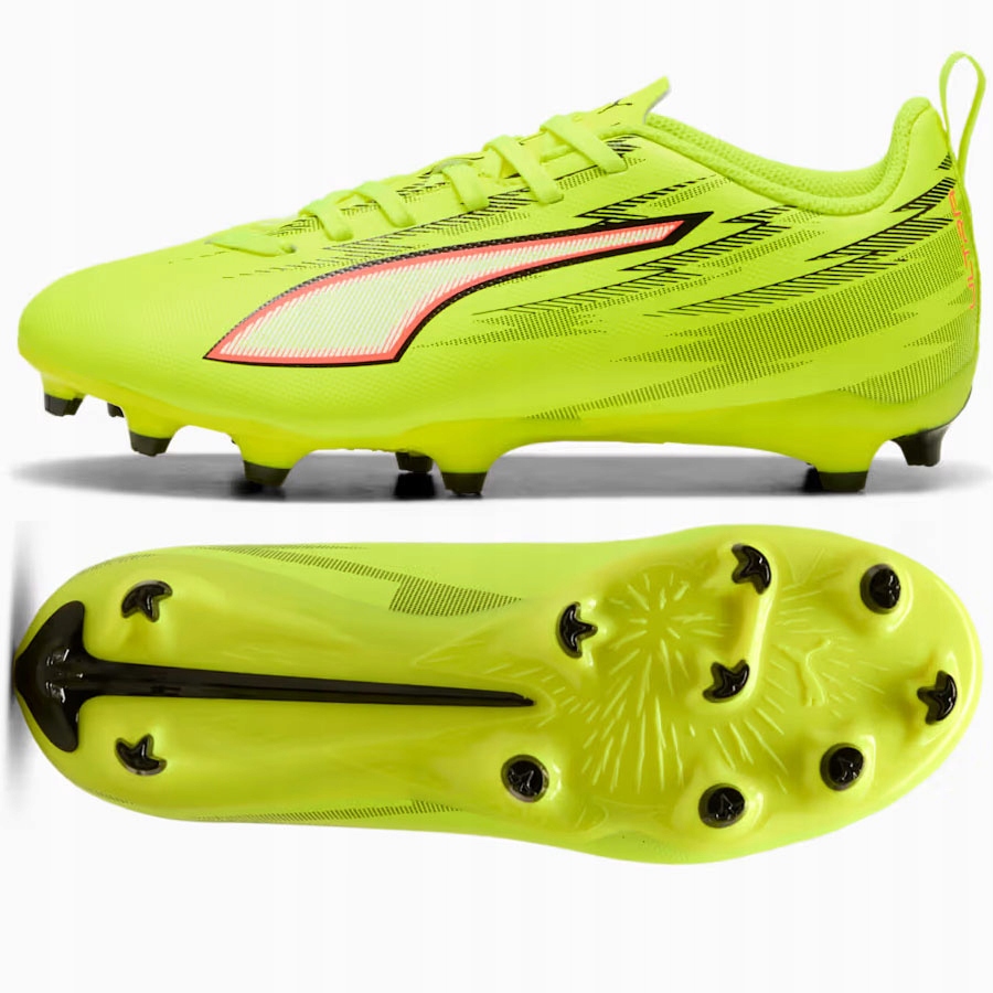 Puma Ultra 6 Play Jr Fg/ag [37] Dětské lankové boty žluté barvy