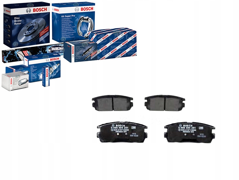 Brzdové Destičky Opel Zadní Antara 06- Bosch