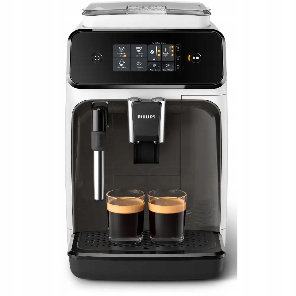 Kávovar Philips 1200 Ep 1223/00, čiernobiely