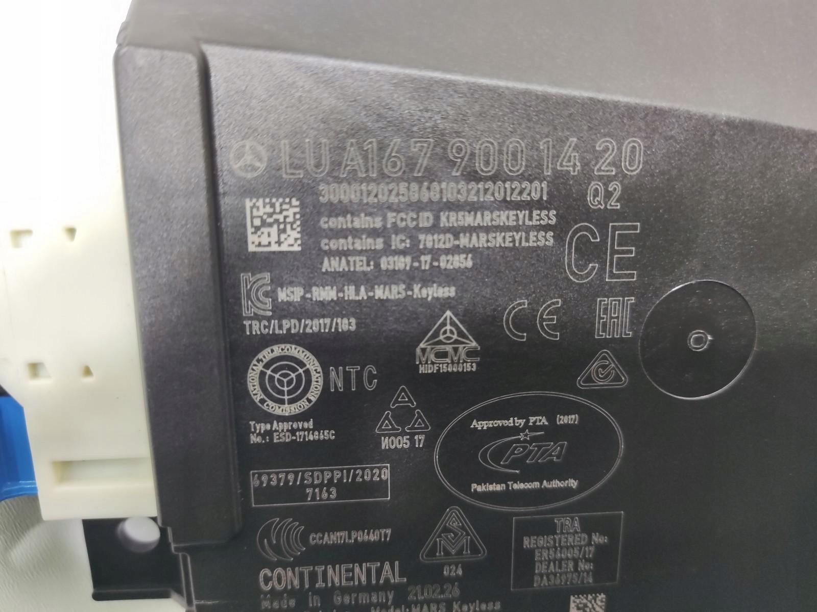 module control unit STACYJKI MERCEDES GLA H247 2020-2026 A1679001420