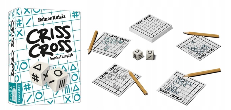 EGMONT - Gra CRISS CROSS gra Reiner Knizia Kod producenta Criss Cross
